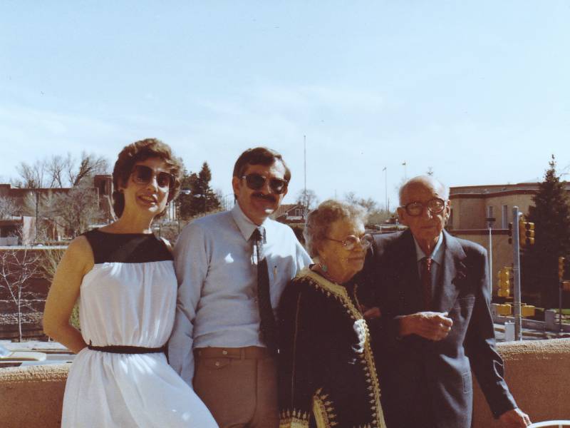 Doel Reed and his family. Doel Reed and his family.