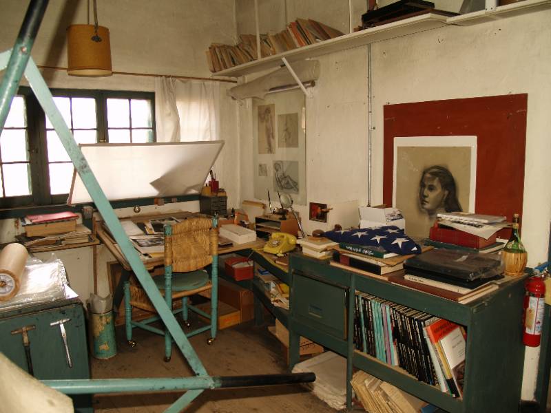 Doel Reed's studio Doel Reed's studio