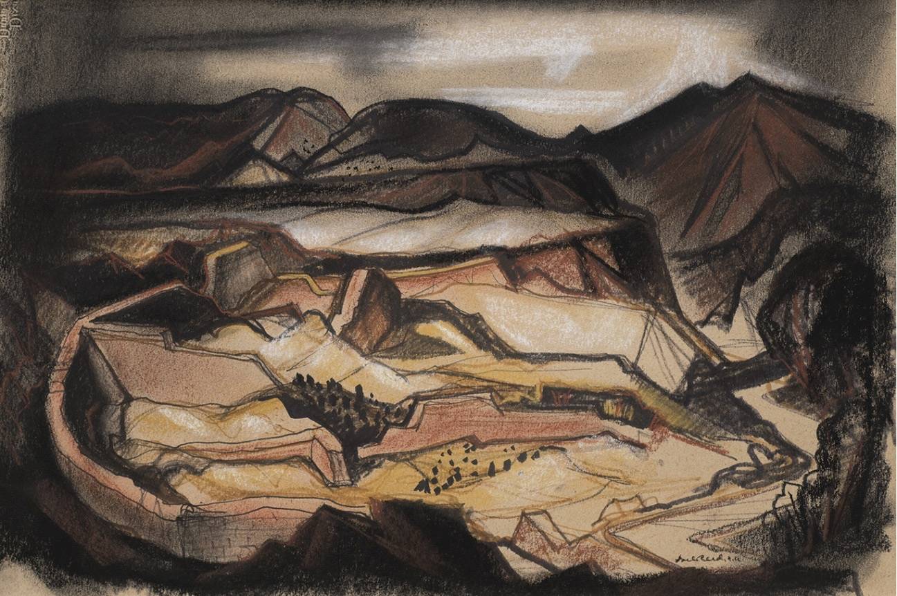 Painting by Doel Reed Painting by Doel Reed