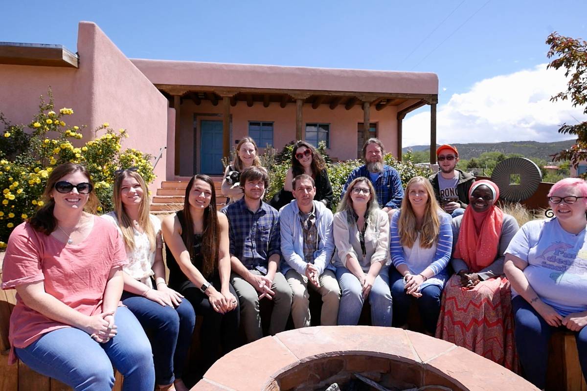 Creative Writing Students - Doel Reed Center 