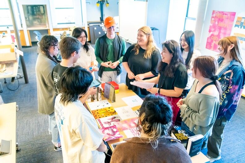 Graphic Design class