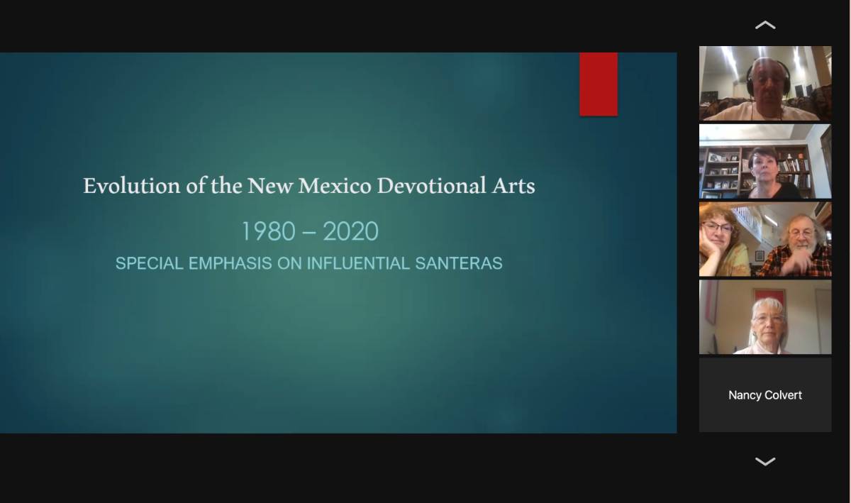 "Contemporary Evolution of the New Mexico Devotional Arts: c.1980-2020" Virtual Leisure Lecture