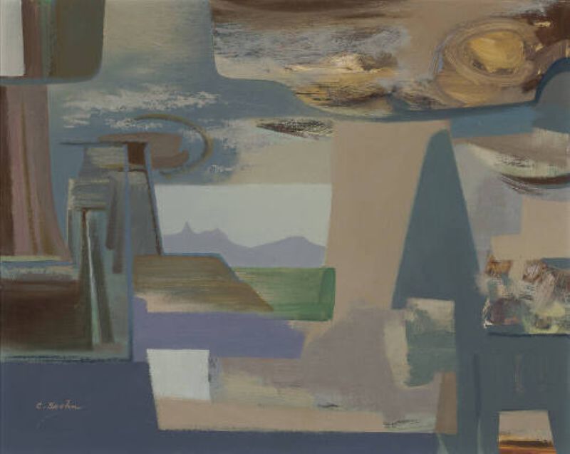 Impressions of a Landscape Impressions of a Landscape, Clay Spohn, Taos. 1950. Harwood Museum of Art