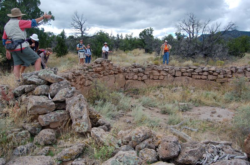 Leisure learning trip explores a kiva 