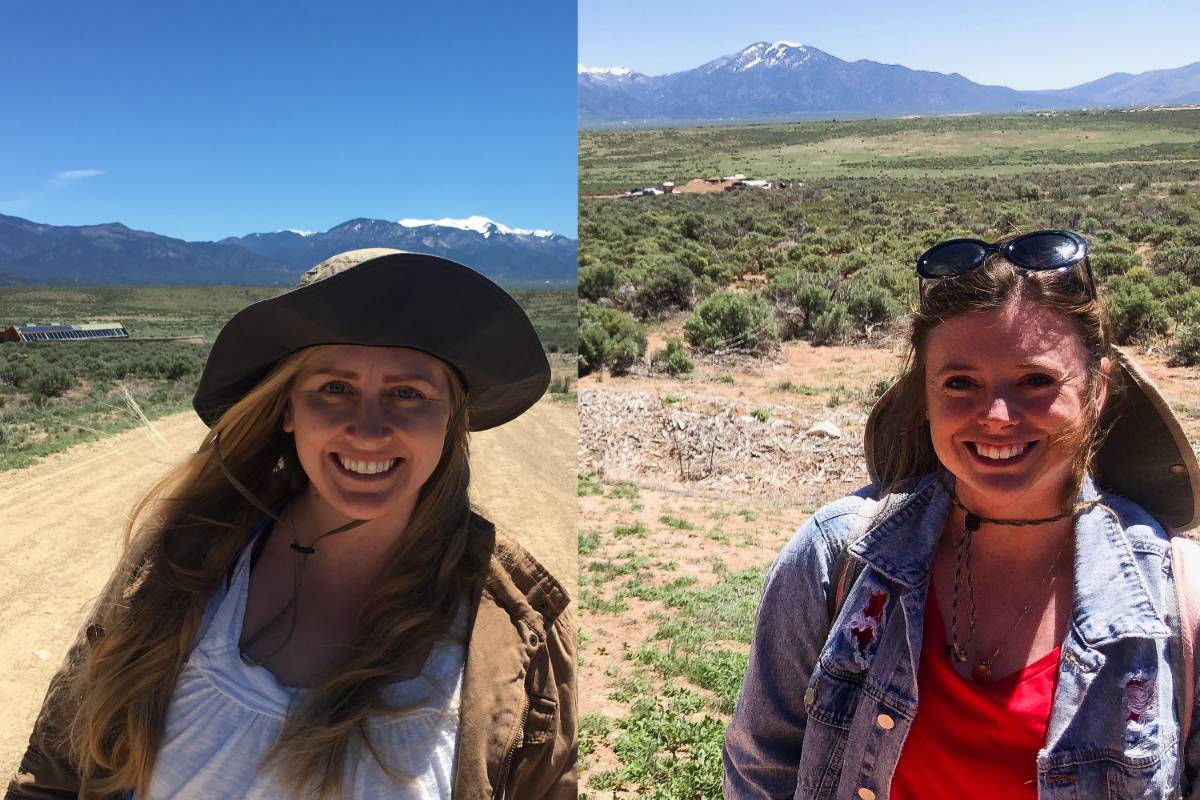 Courtney Lund and Kaila Lancaster