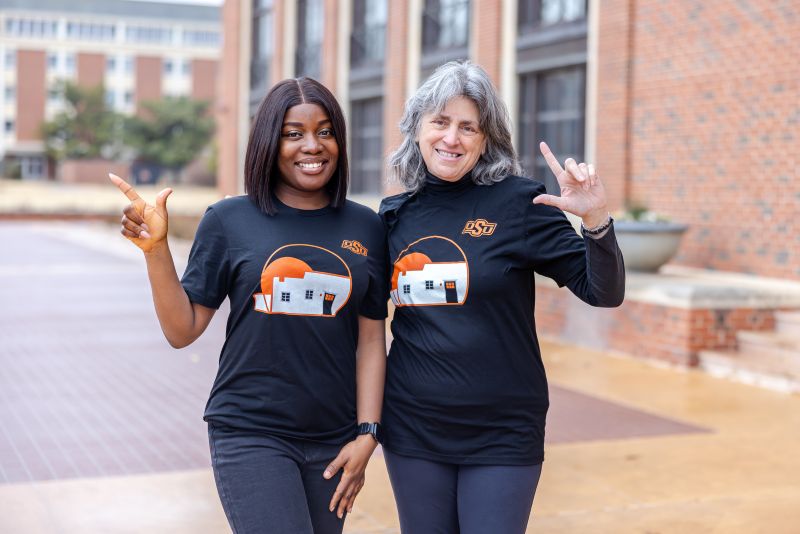 Lucy Emerho and Carol Moder